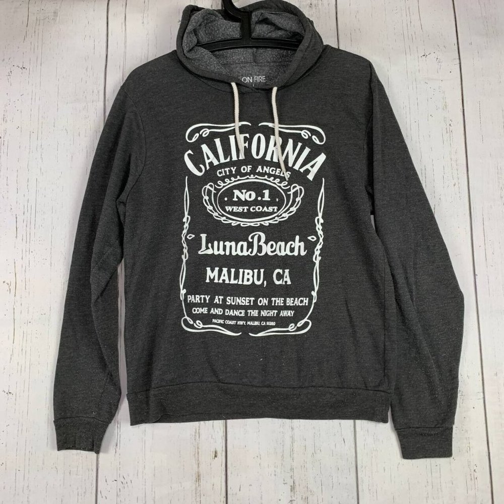 On Fire Large Pullover‎ Hoodie Kids